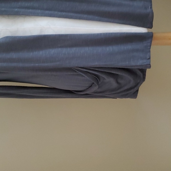 Lani California Open Front Grey Cardigan - Picture 3 of 5